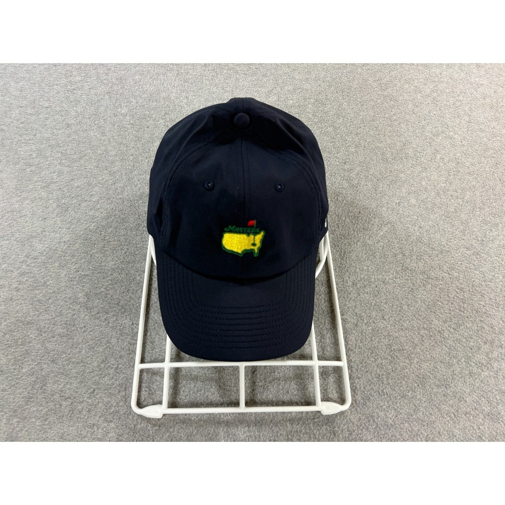The Masters AUGUSTA Stitched Logo Adjustable Golf Hat (Men's One Size) Blue -